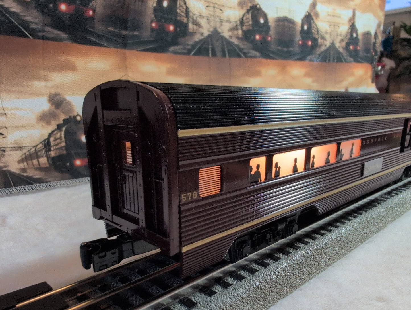Lionel 6-9563 Norfolk & Western Passenger Car 