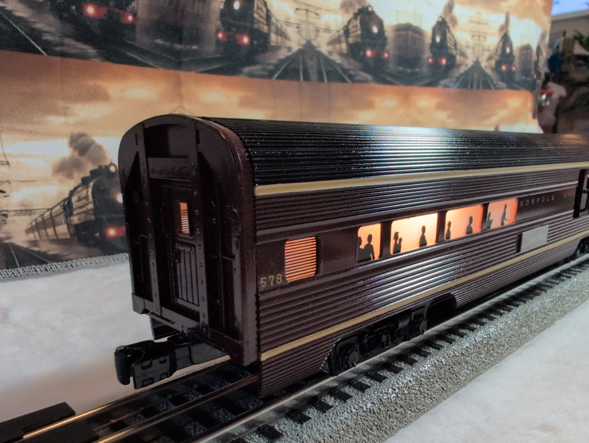 Lionel 6-9563 Norfolk & Western Passenger Car 