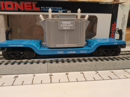 Lionel Flat Car With Transformer 6-16332