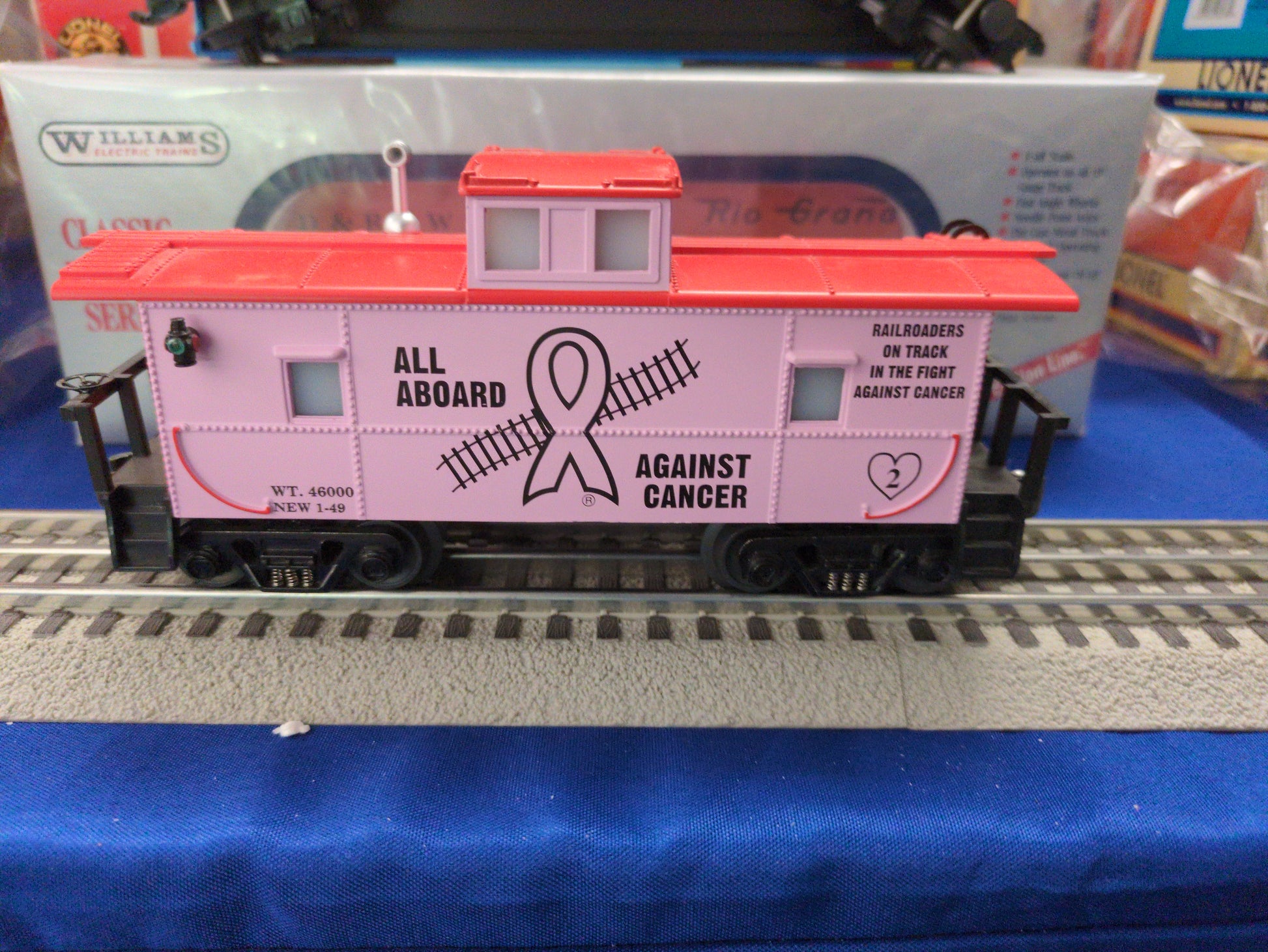 O-Line Breast Cancer Awareness Caboose OLR167