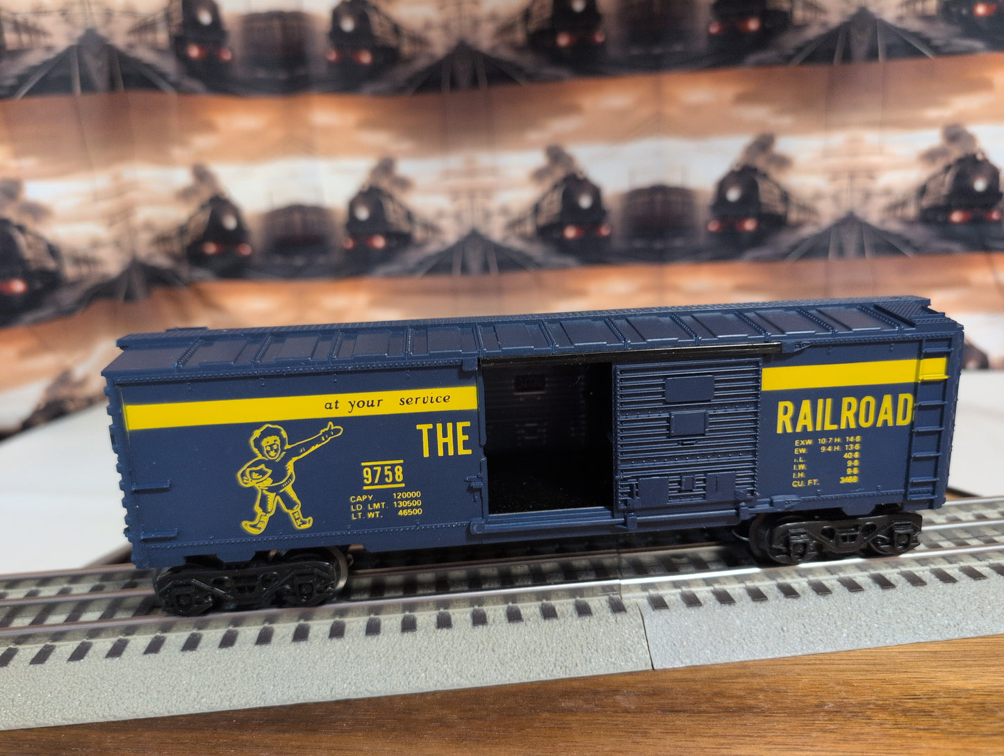 Lionel Alaska Railroad Boxcar 6-9758