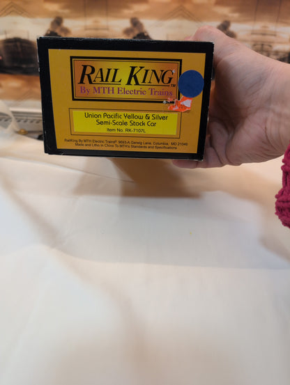 MTH RailKing Union Pacific Stock Car RK-7107L