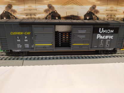 Lionel Southern Pacific/Union Pacific Merger Auto Frames Double Door Boxcar 6-17232