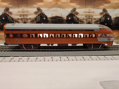 Lionel Milwaukee Road Hiawatha Skytop 15" Aluminum Passenger Car Set 6-19184 FREE SHIPPING!