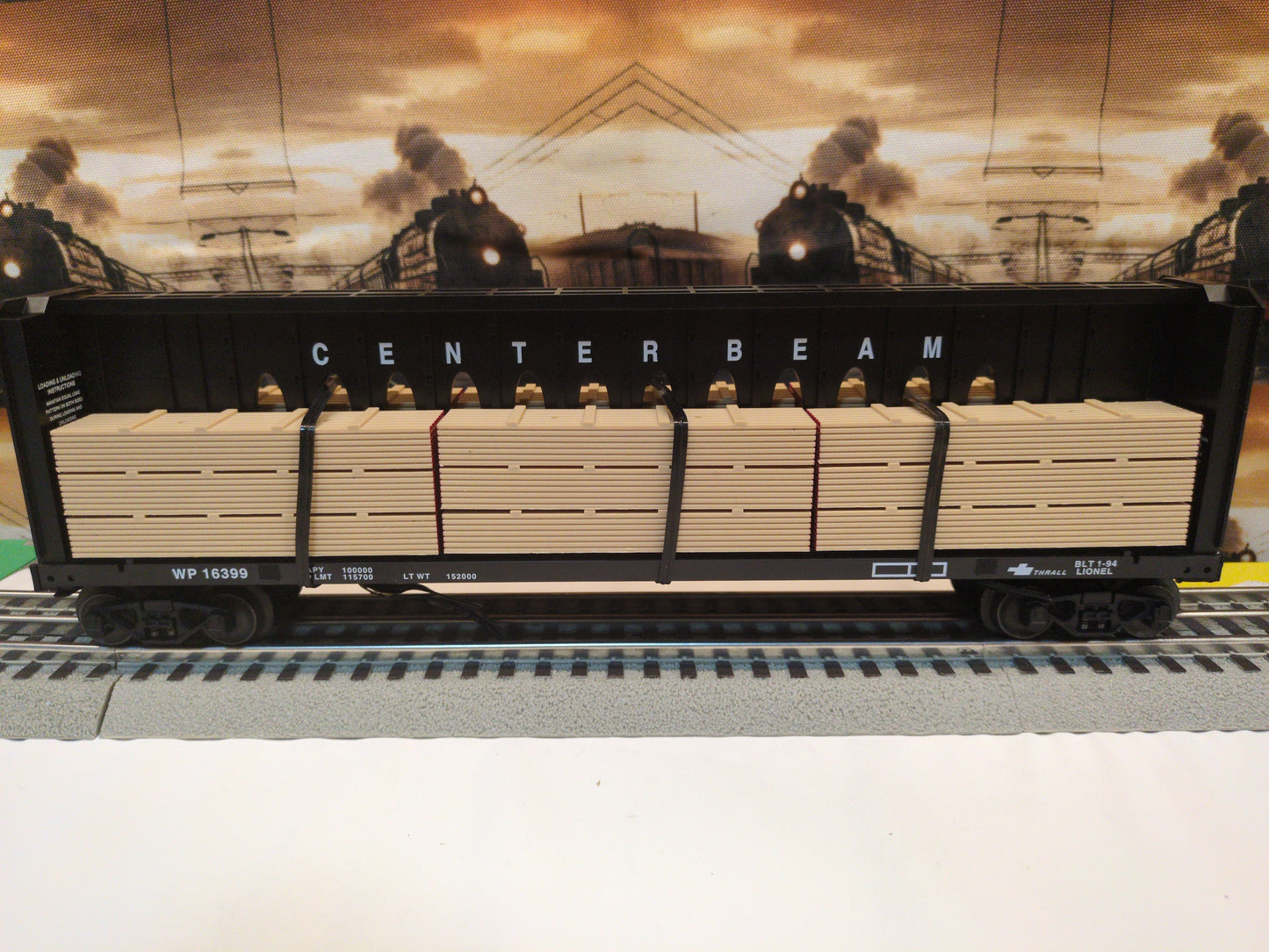 Lionel Western Pacific Flatcar 6-16399