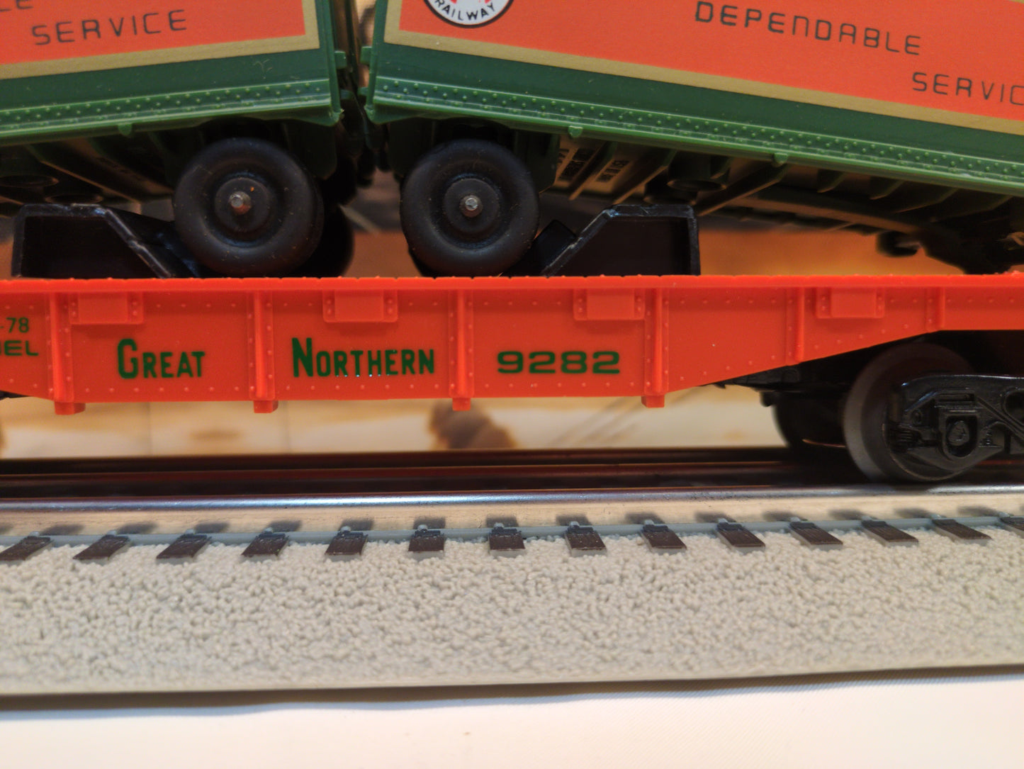 Lionel Great Northern Flatcar 6-9282