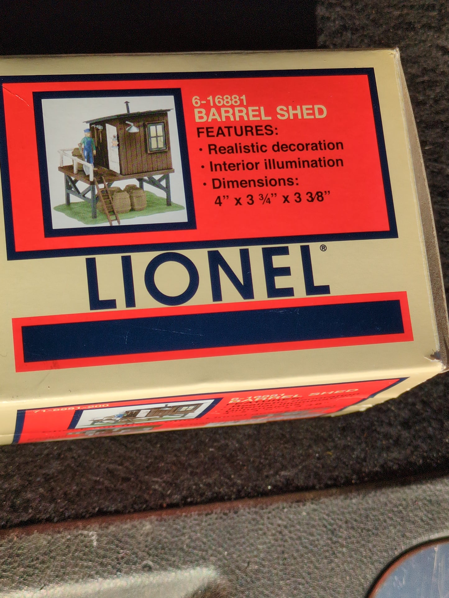 Lionel Barrel Shed 6-16881