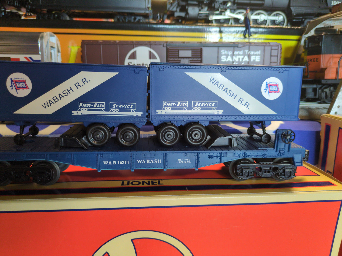 Lionel Wabash Flatcar 6-16314