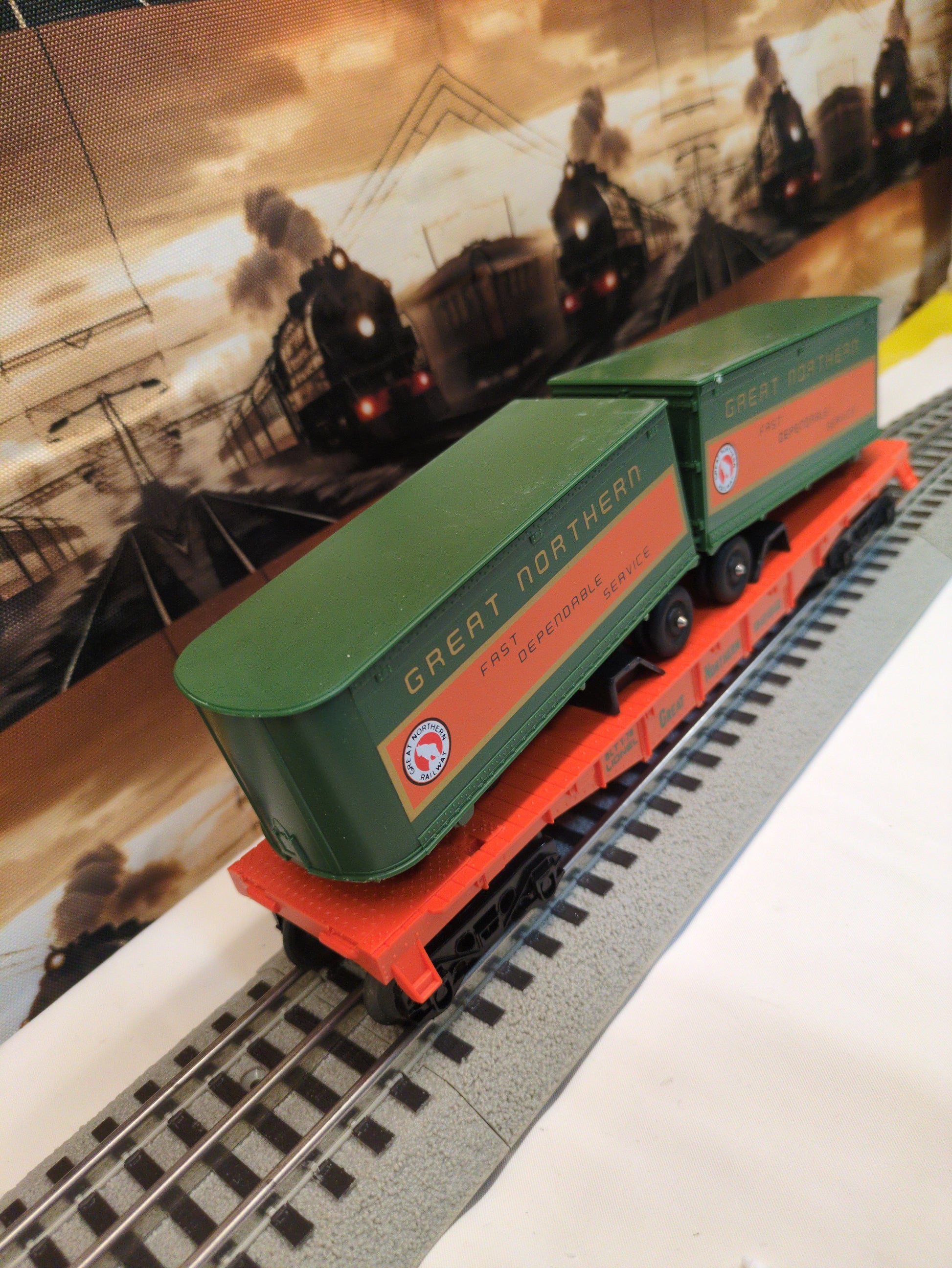Lionel Great Northern Flatcar 6-9282