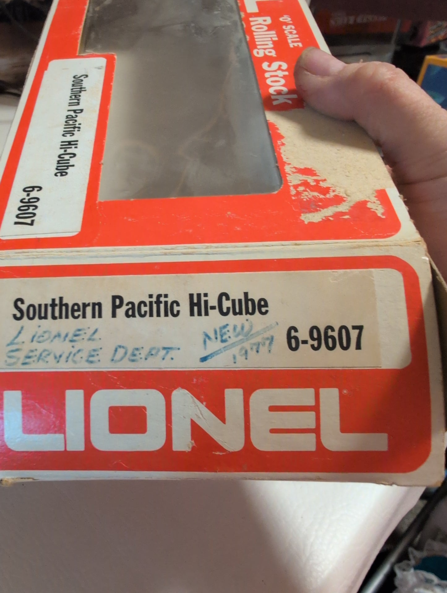Lionel Southern Pacific Boxcar 6-9607
