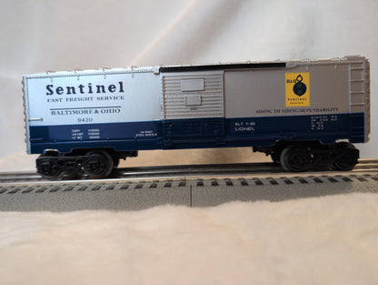 Lionel Baltimore and Ohio Boxcar 6-9420