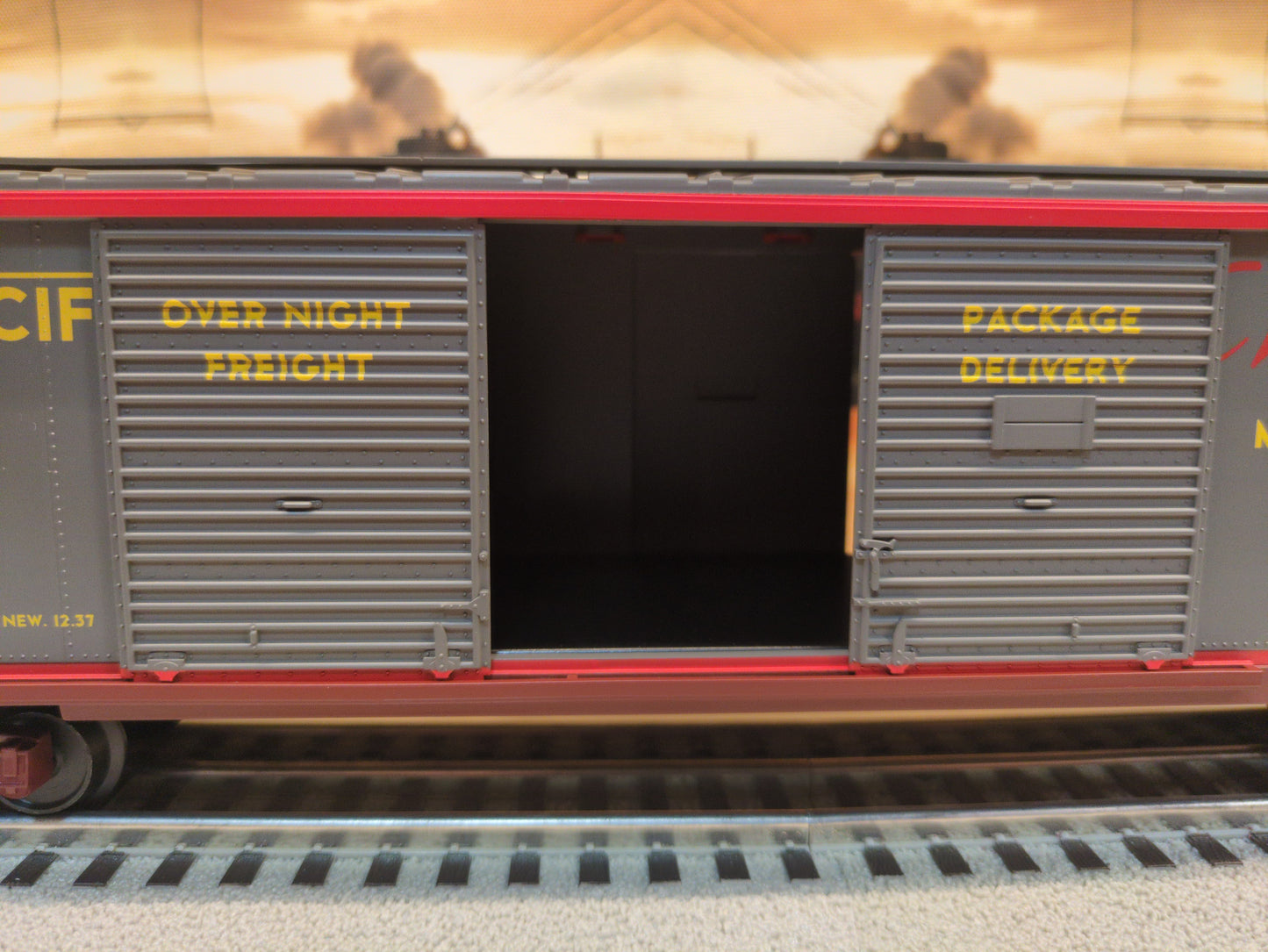 MTH Premier Union Pacific 50' Double Door Boxcar 20-93130