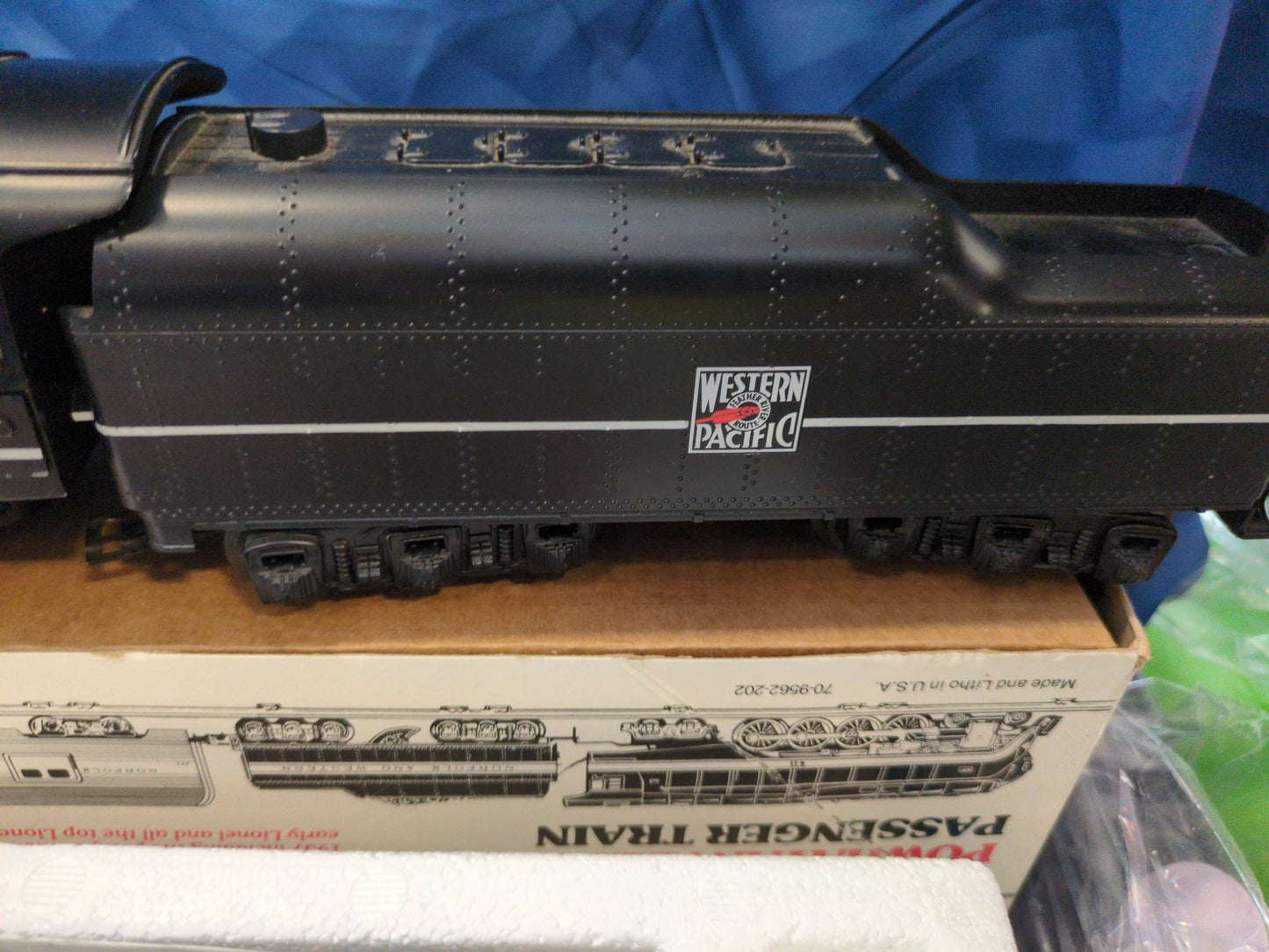 Williams Western Pacific GS-4 Steam Locomotive 487 FREE SHIPPING!