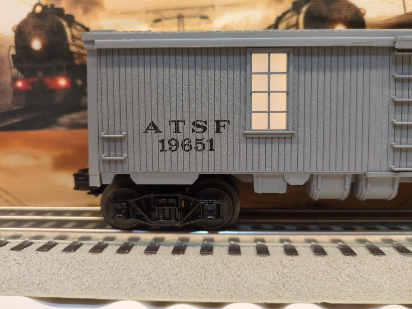 Lionel Santa Fe Eliminated Tool Car 6-19651