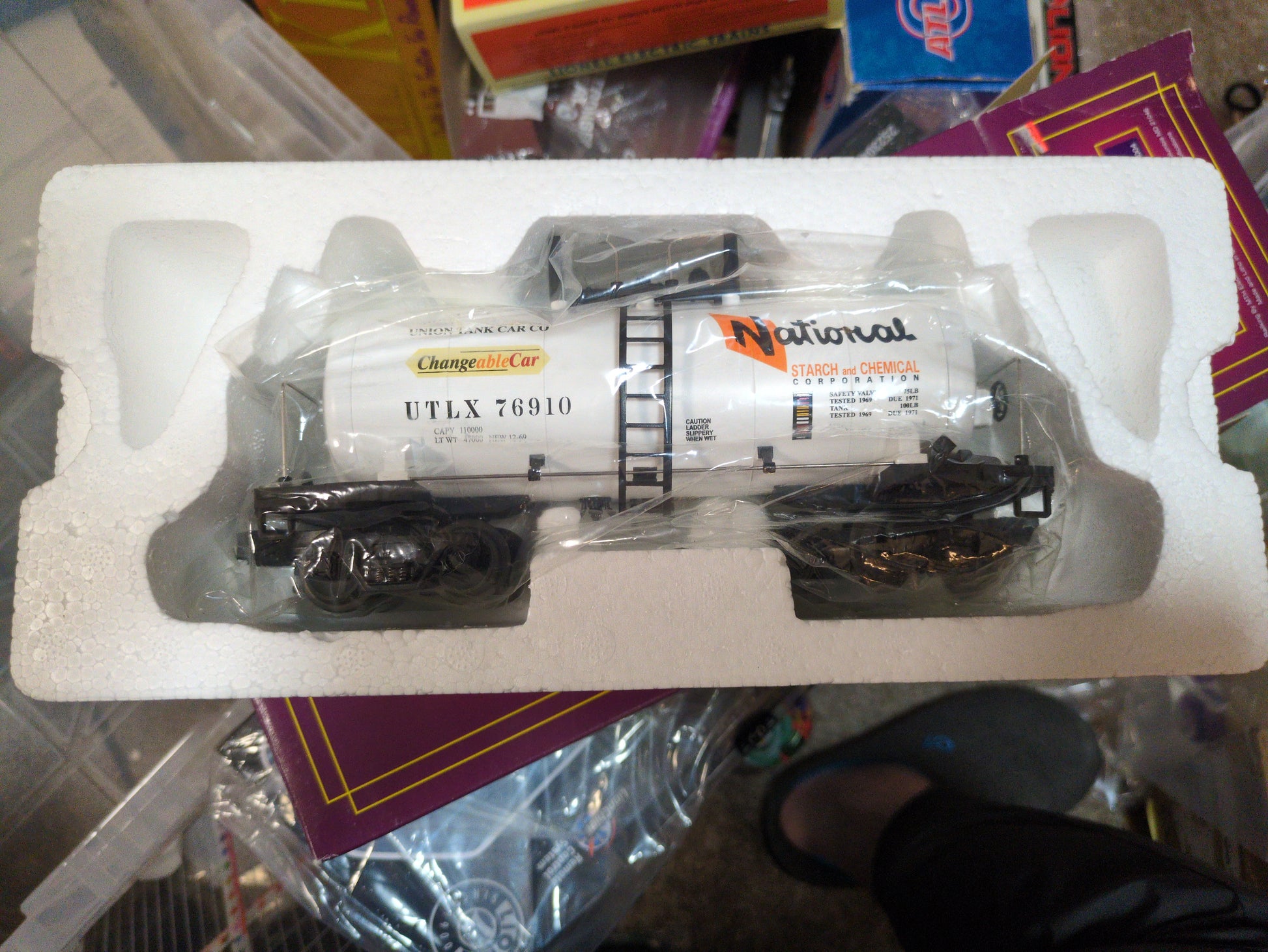 MTH Premier National Starch and Chemical Tank Car 20-96004
