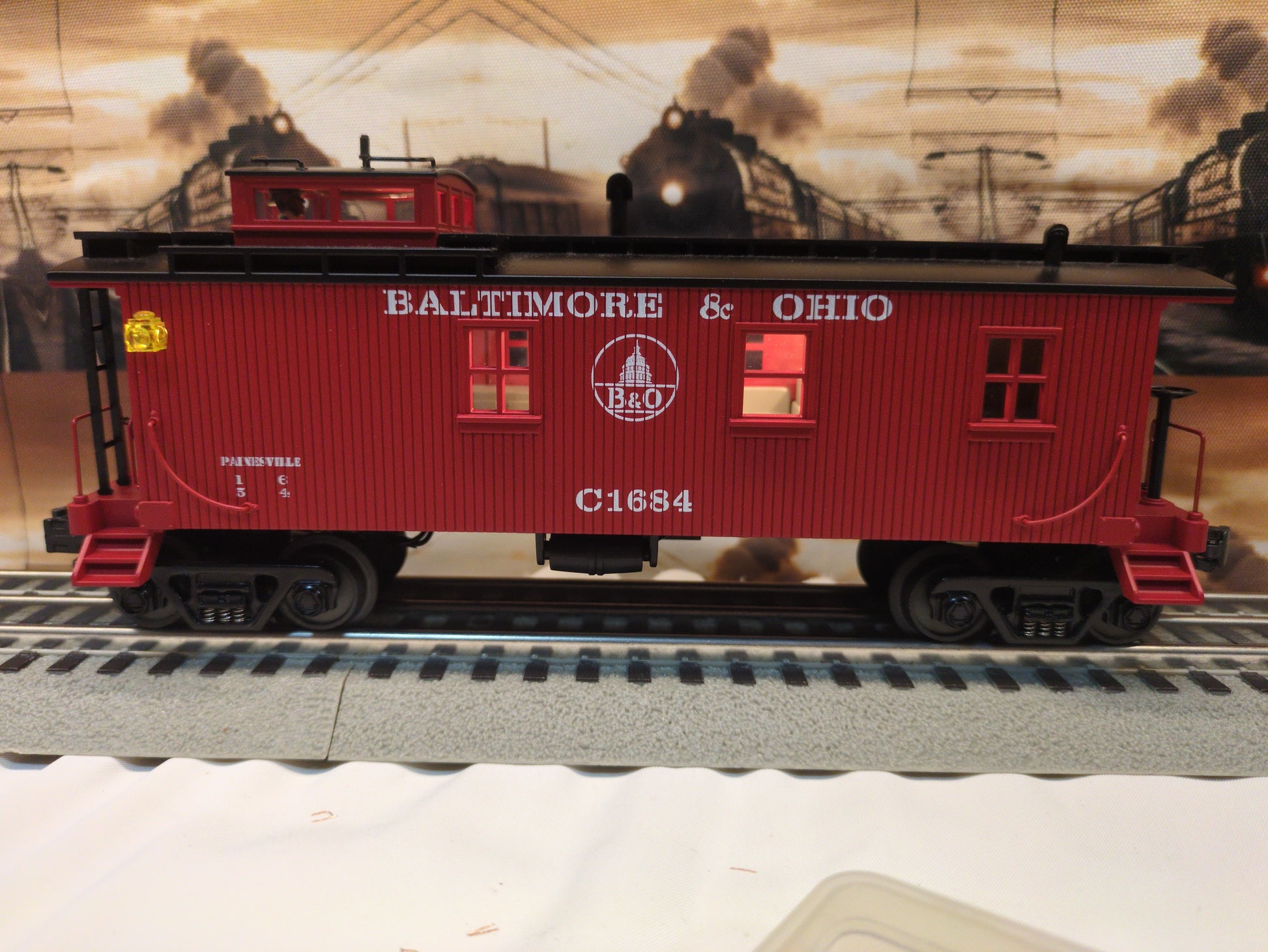 MTH RailKing Baltimore & Ohio Caboose 30-7010F
