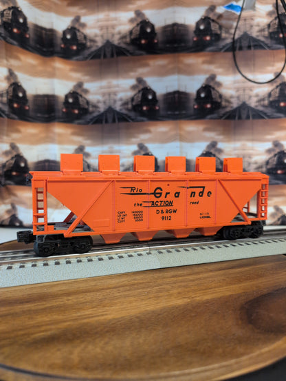 Lionel Denver & Rio Grande Western Hopper Car 6-9112