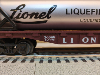 Lionel Lines Flatcar with LP Tank 6-16348