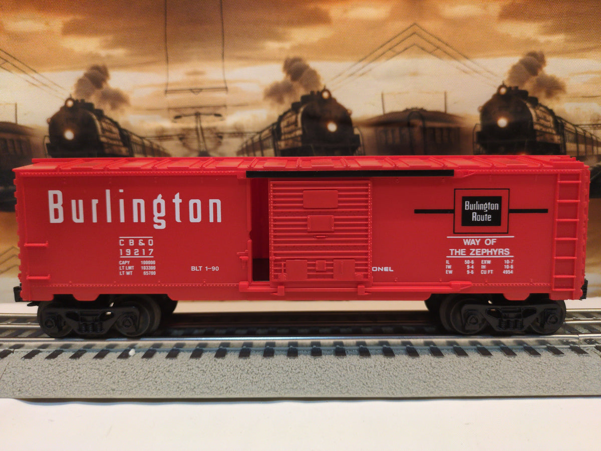 Lionel Burlington Boxcar 6-19217