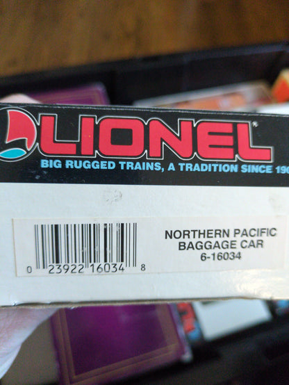Lionel Northern Pacific Baggage Car 6-16034