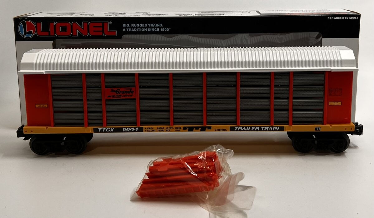 Lionel Denver and Rio Grande Two Tier Auto Carrier 6-16214