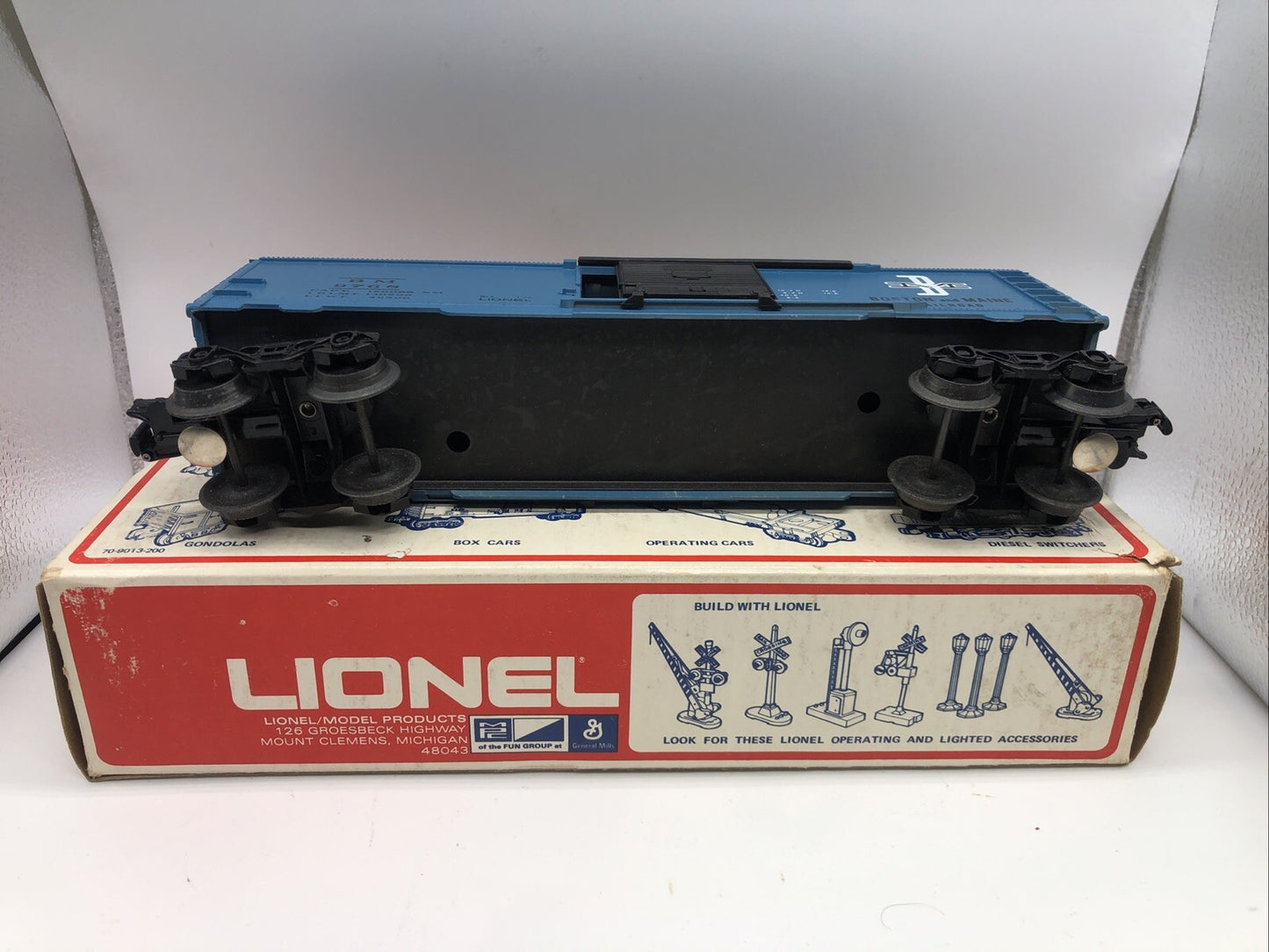 Lionel Boston and Maine Box Car 6-9768