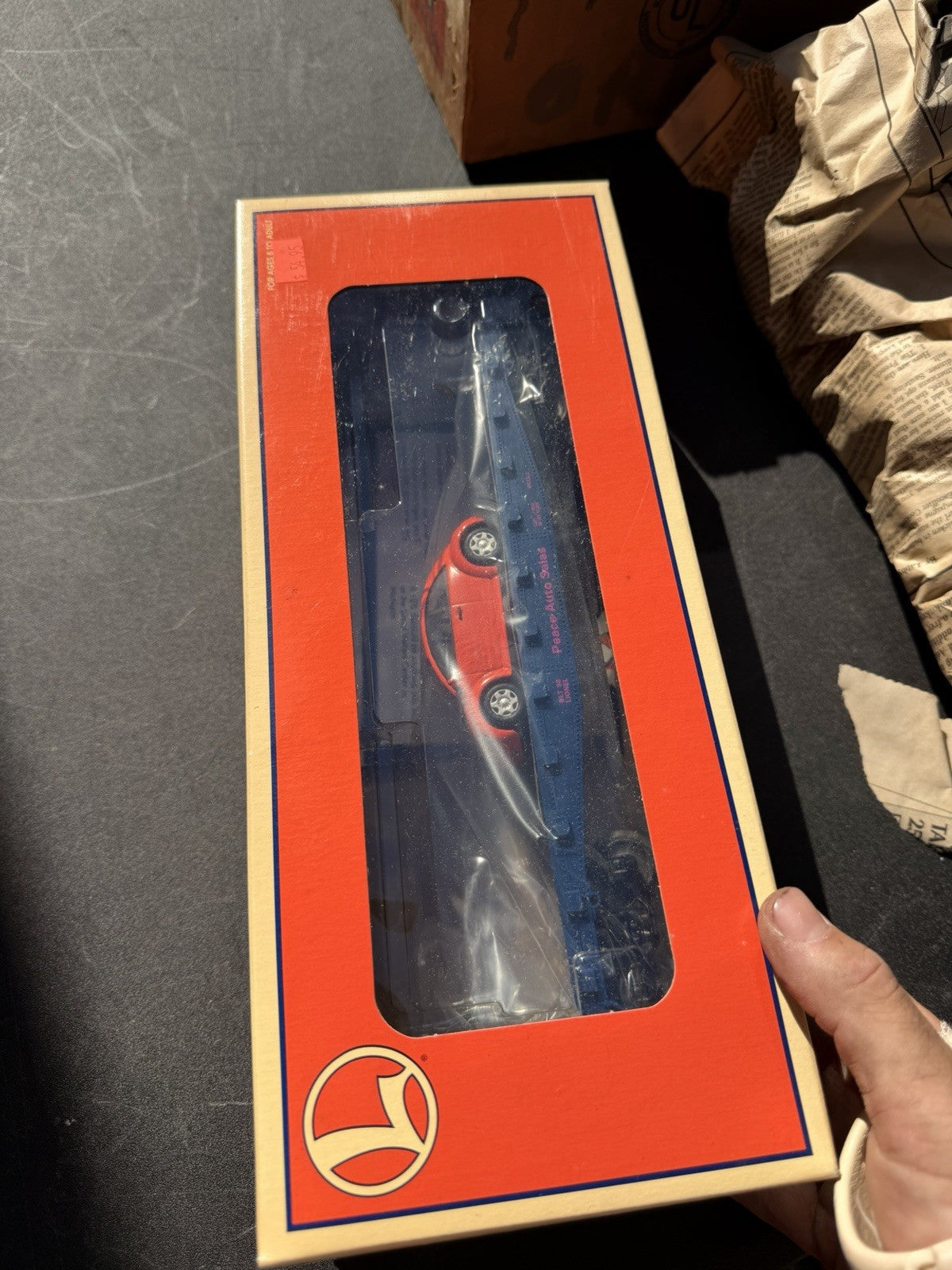 Lionel Flat Car with Volkswagon Bug 6-19444 NIB