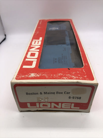 Lionel Boston and Maine Boxcar 6-9768