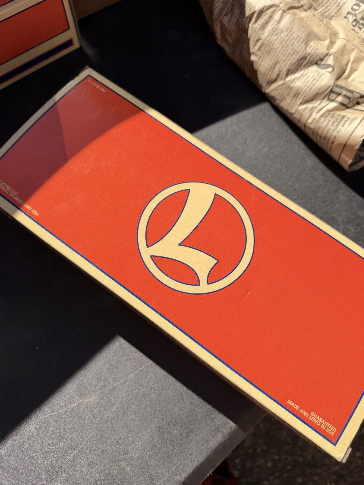 Lionel AEC Reactor Fluid Tank Car #6515-4 6-16160 in original box