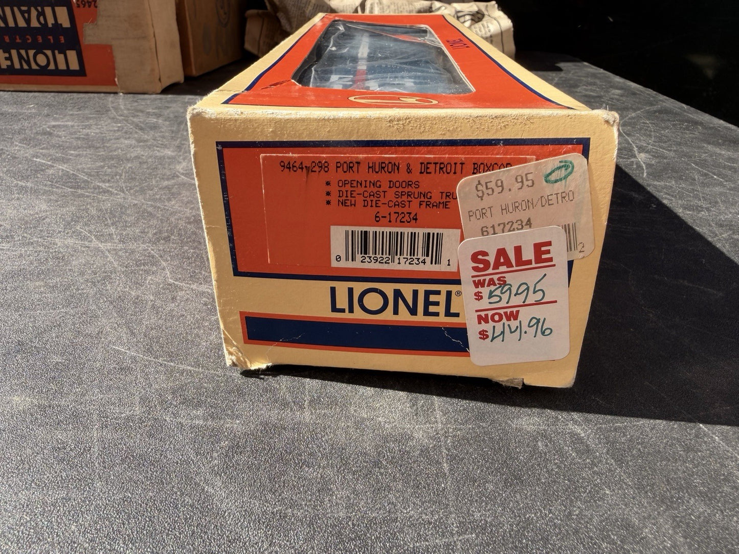 Lionel Port Huron and Detroit Die-Cast Boxcar 6-17234