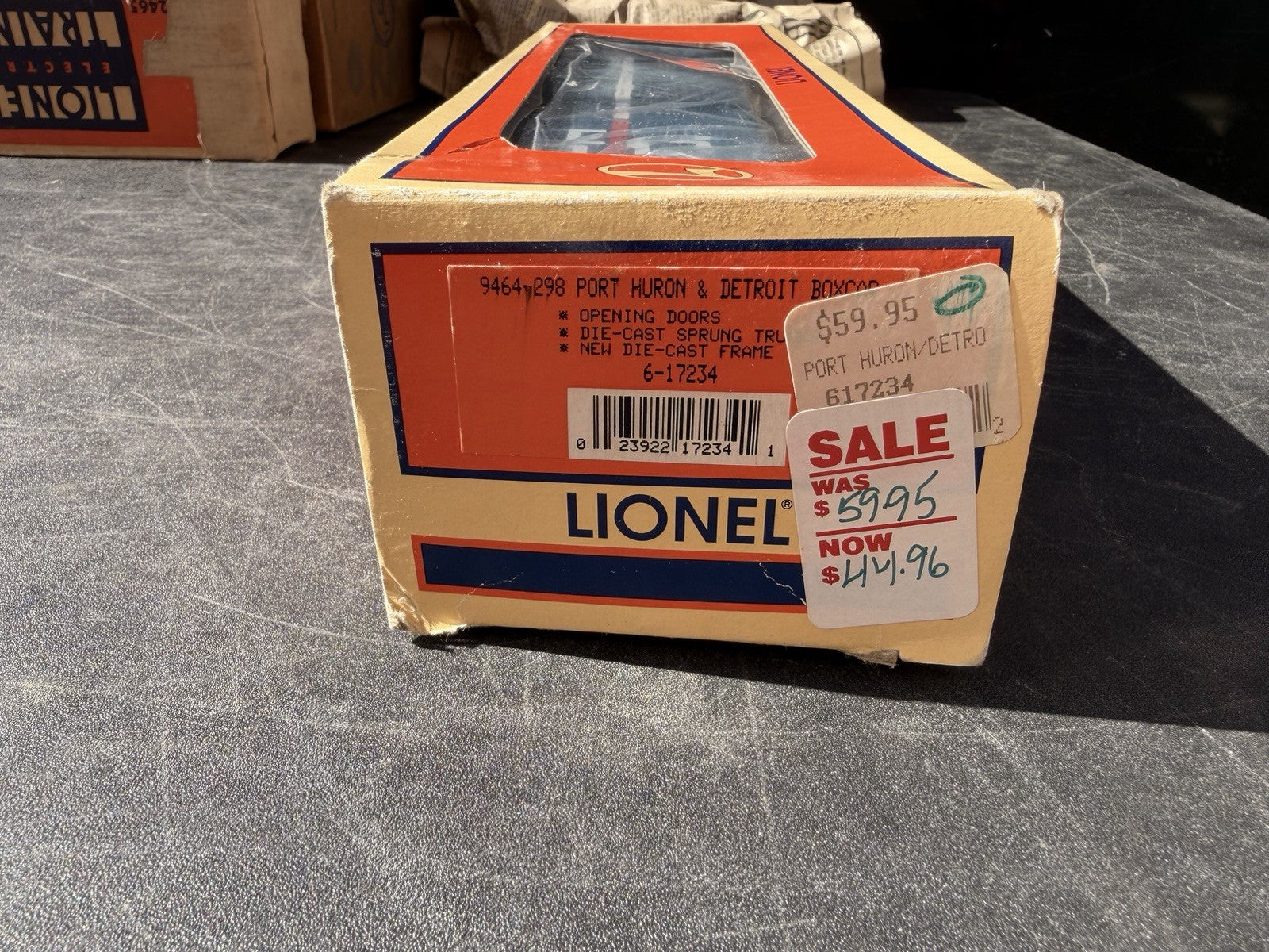 Lionel Port Huron and Detroit Die-Cast Boxcar 6-17234