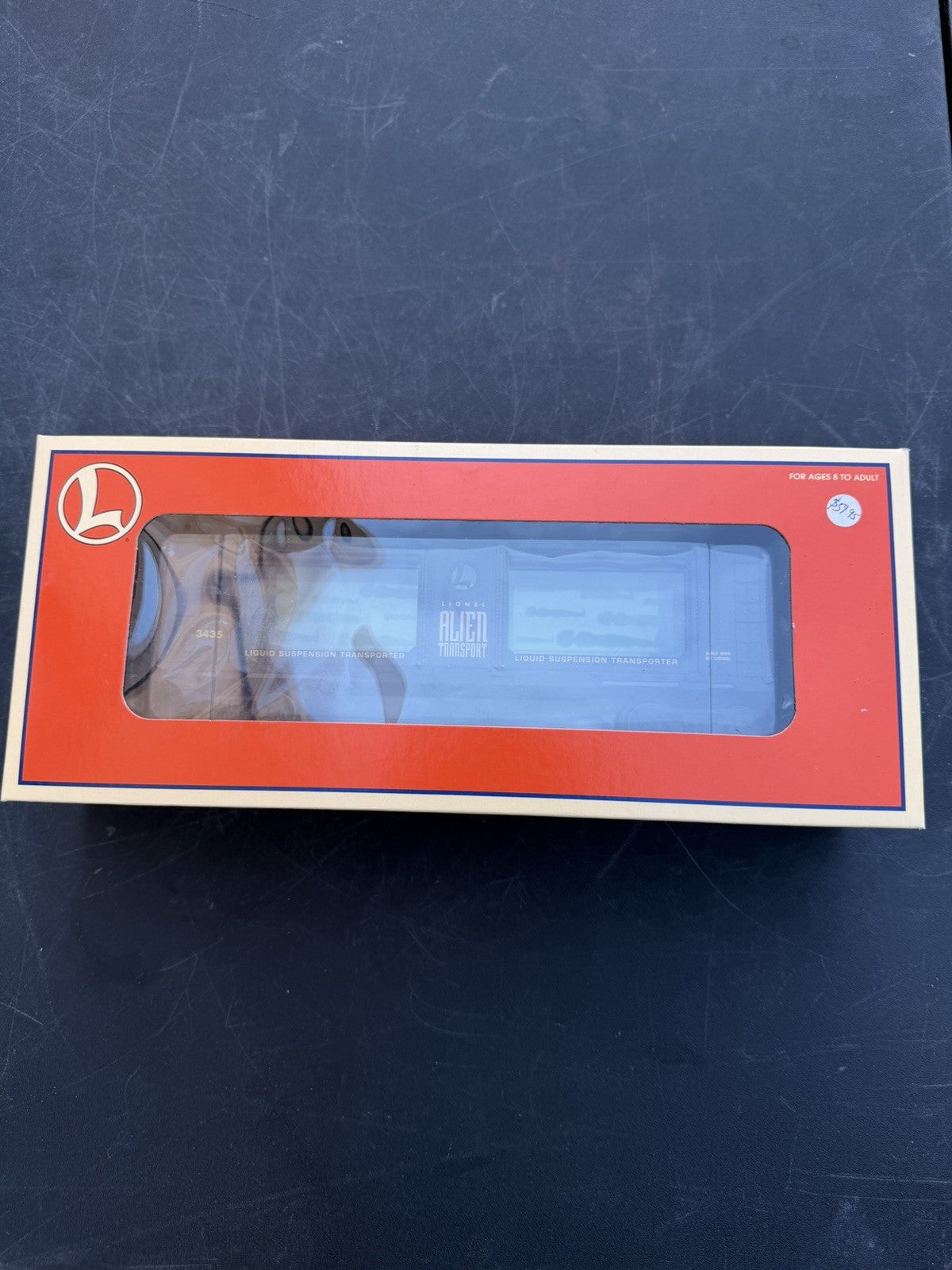 LIONEL ALIEN TRANSPORT LIGHTED AQUARIUM TRAIN CAR 6-19869 O GAUGE 1999