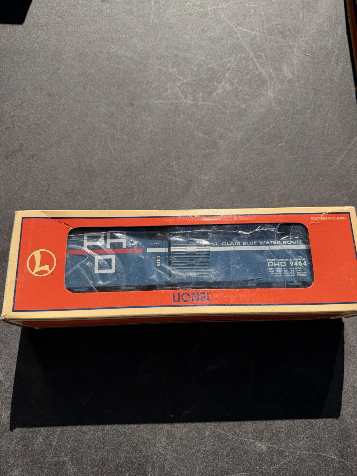 Lionel Port Huron and Detroit Die-Cast Boxcar 6-17234