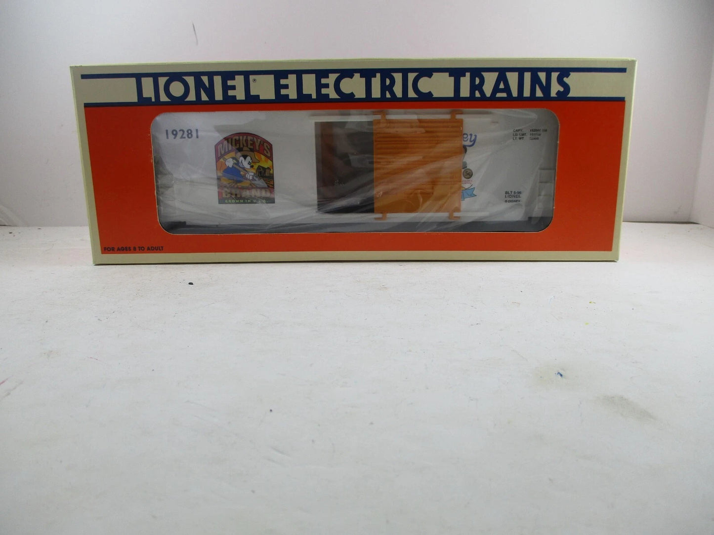 Lionel Box Car Disney 6-19281