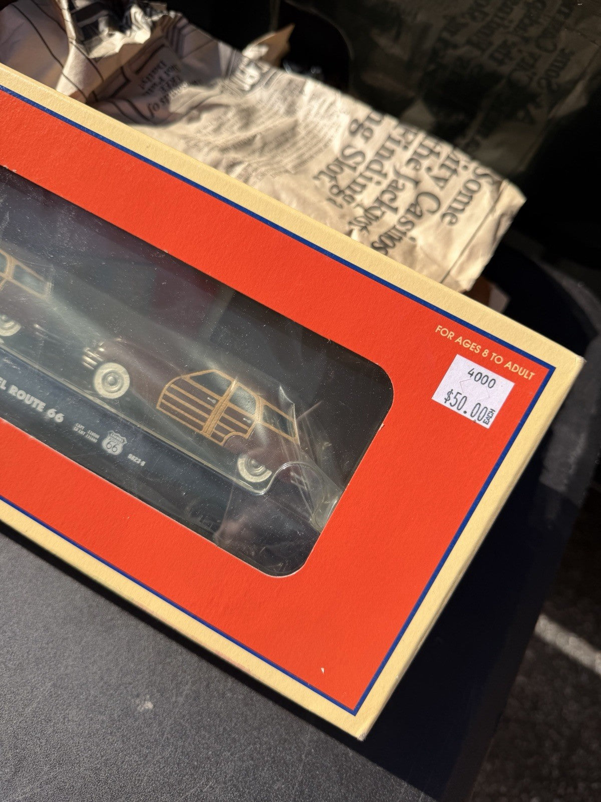 Lionel Route 66 Flatcar 6-17558