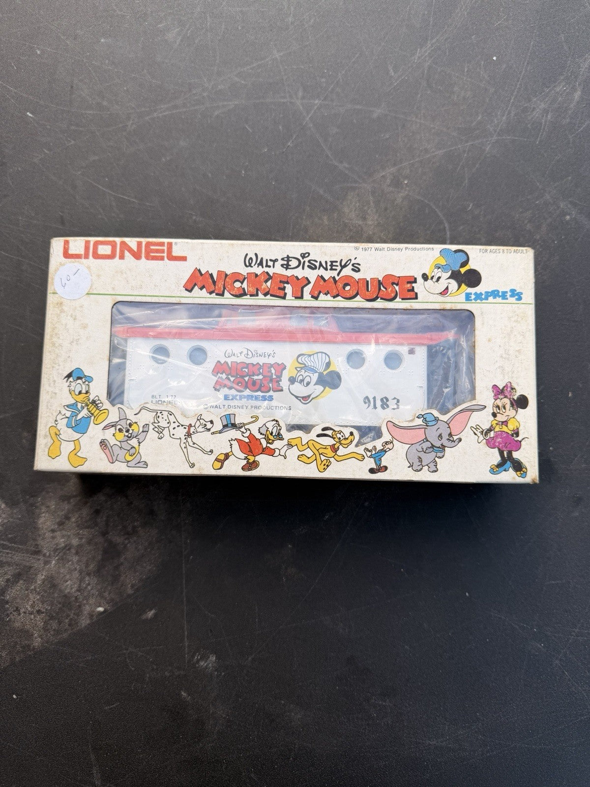 Lionel Caboose Mickey Mouse Express 6-9183