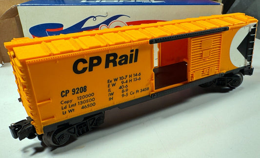 Brand New Lionel CP Rail Boxcar #9208 – O Gauge – Factory Sealed