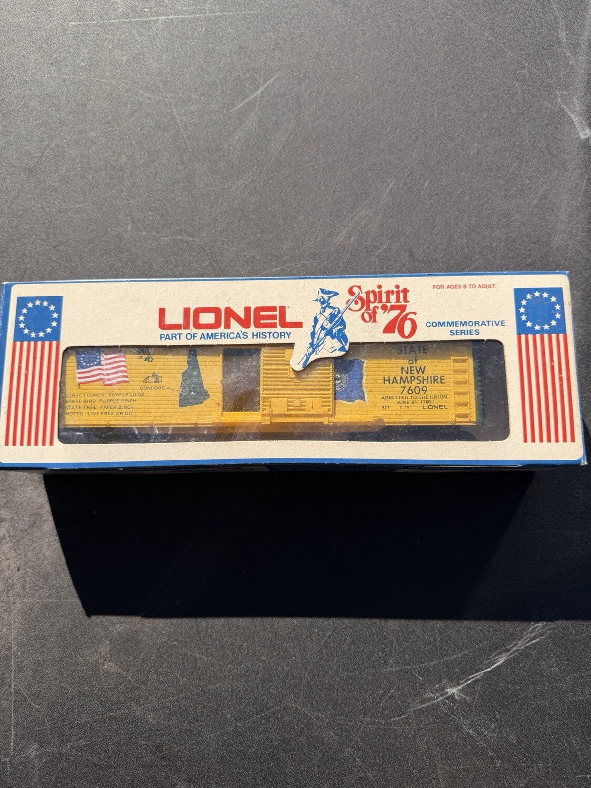 Lionel Spirit of '76 Boxcar 6-7609