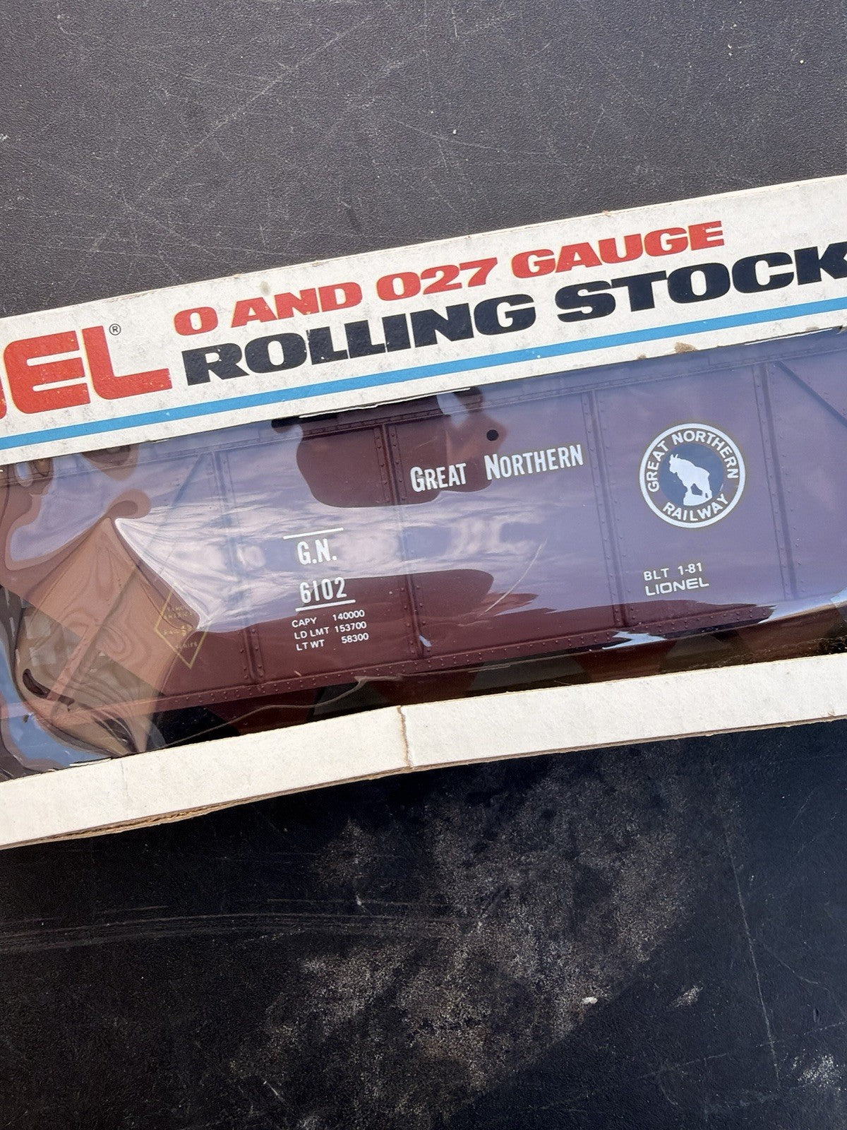 Lionel Great Northern 4-Bay Covered Hopper EX/Box 6-6102