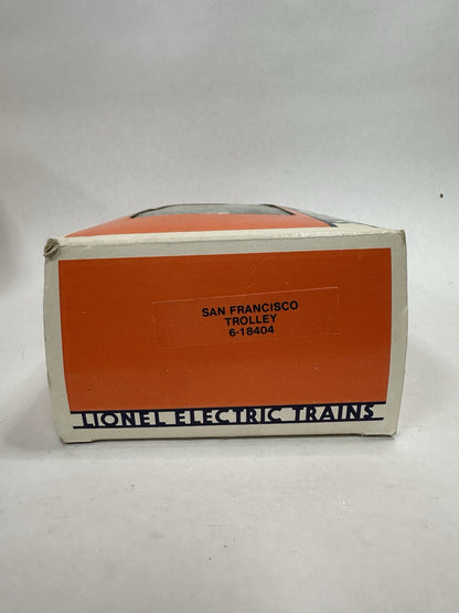 Lionel San Francisco Trolley Trolley 6-18404