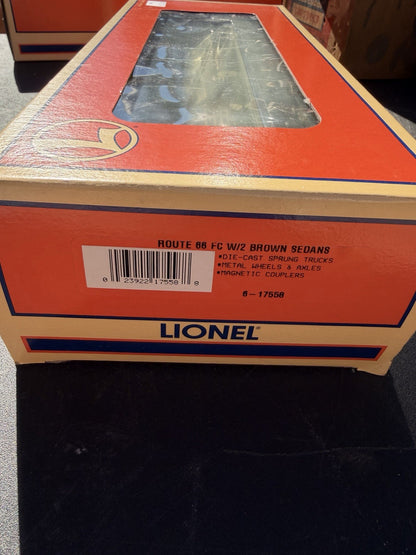Lionel Route 66 Flatcar 6-17558