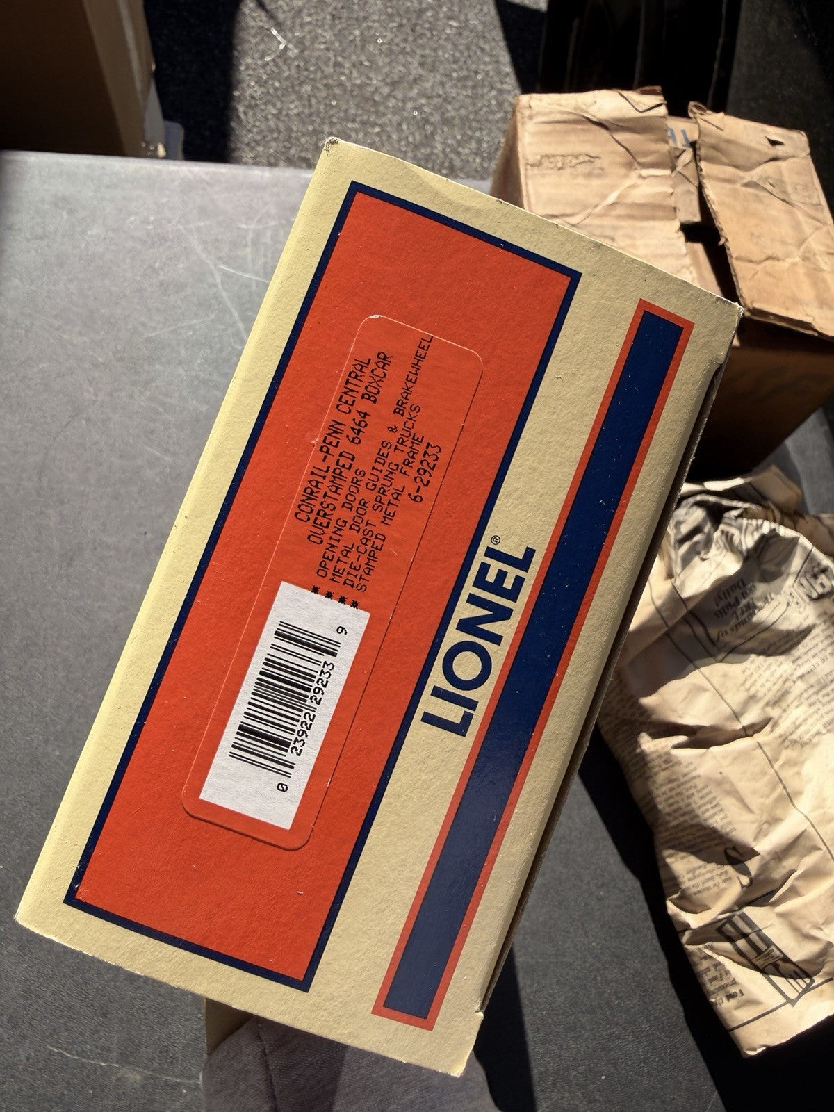 Lionel Conrail Penn Central Overapray Boxcar 6464-598