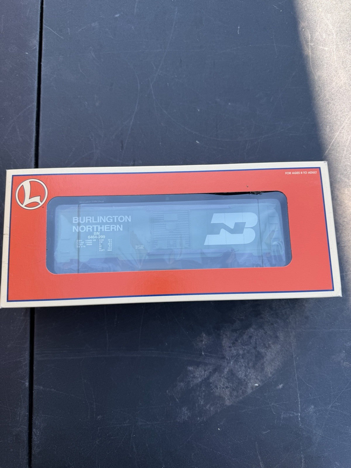 Lionel 6-29251 O Gauge Burlington Northern Boxcar #6464-299 NIB 6D Default Title