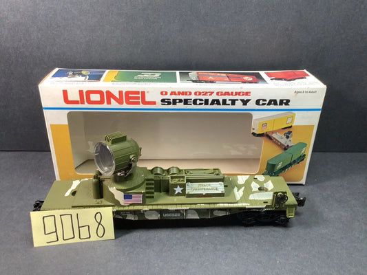 Lionel United States Marine Corps Searchlight Car 6-6526 NOS