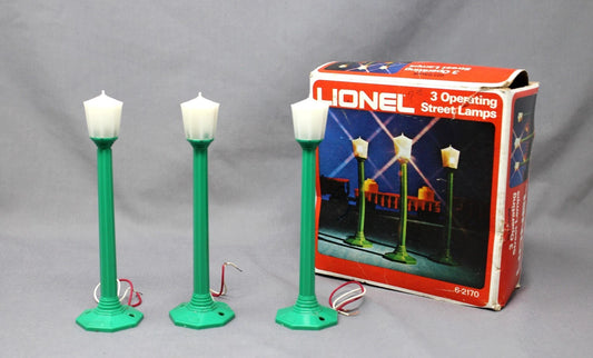 Lionel Operating Street Lights 6-2170