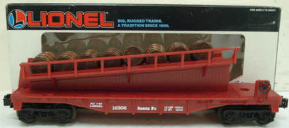 Lionel Santa Fe Barrel Ramp Car 6-16306